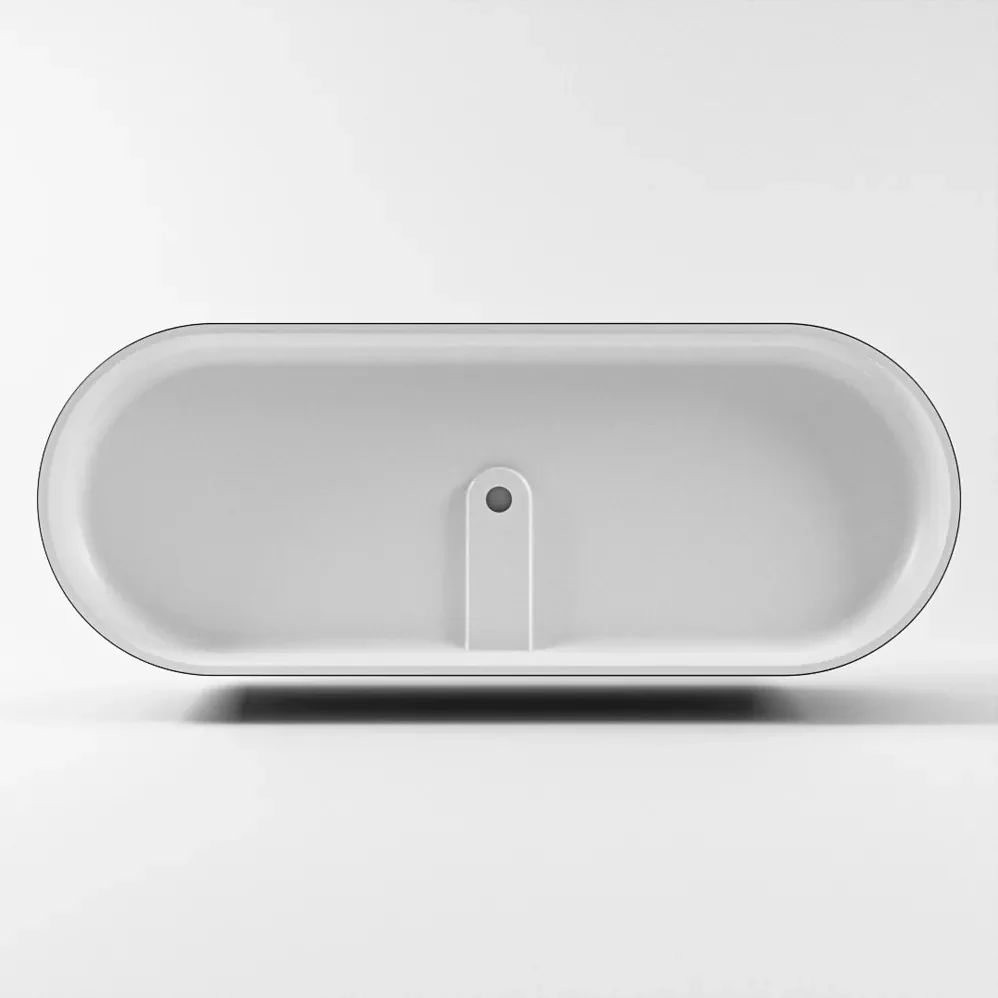 Mondiaz Noble vrijstaand bad 180x75cm kleur urban/talc