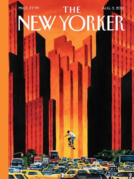 Ilustratie The NY Magazine Cover 166