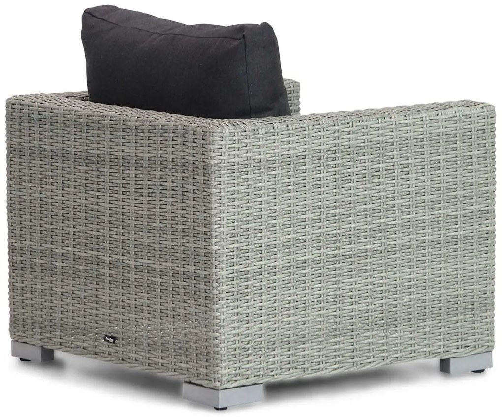 Hoek loungeset 6 personen Wicker Grijs  Garden Collections Cuba