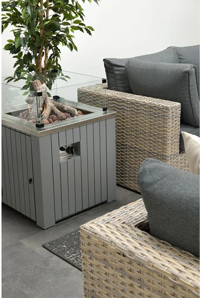 Garden Impressions Carlo loungeset 5-delig XL - vintage willow