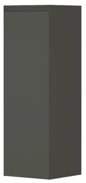 INK Badkamerkast - 35x35x106cm - 1 deur - links en rechtsdraaiend - greeploos - MDF lak Mat beton groen 1240567