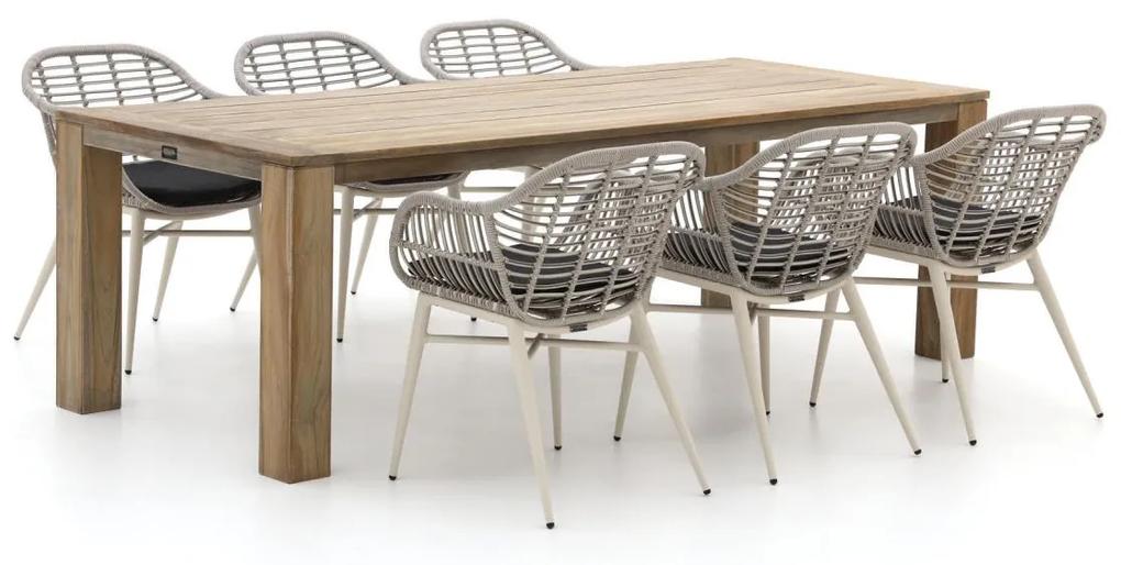 Intenso Azora/ROUGH-X 240cm dining tuinset 7-delig