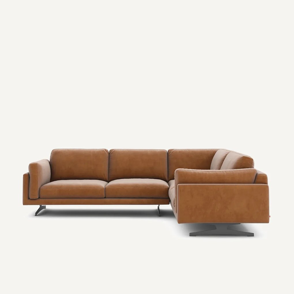 Hoekbank fluweel, César