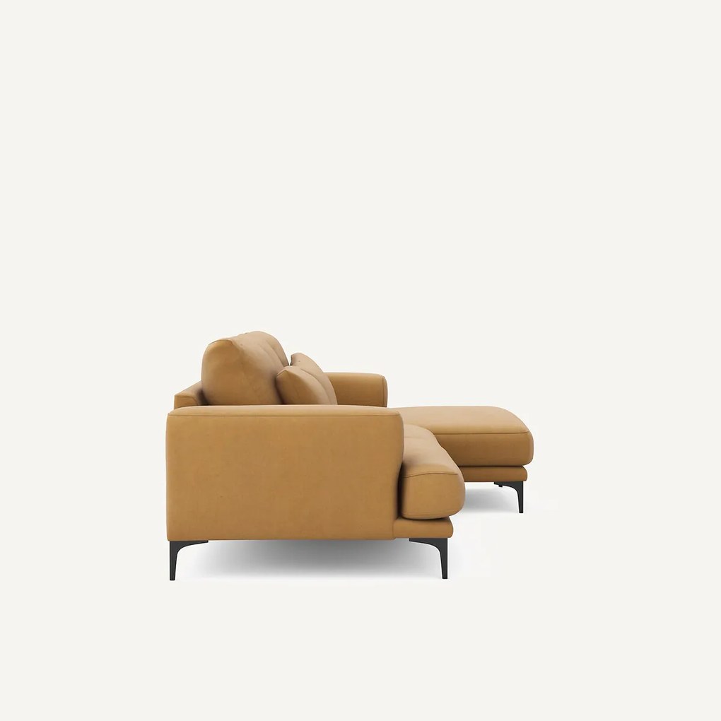 Rechtse hoekbank in linnenfluweel, Marsile