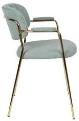 House of Rebels Eetkamerstoel - Roos - Goud/Lichtgroen - House of Rebels