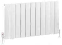 Eastbrook Tordino radiator 105x60cm aluminium 1129W wit mat