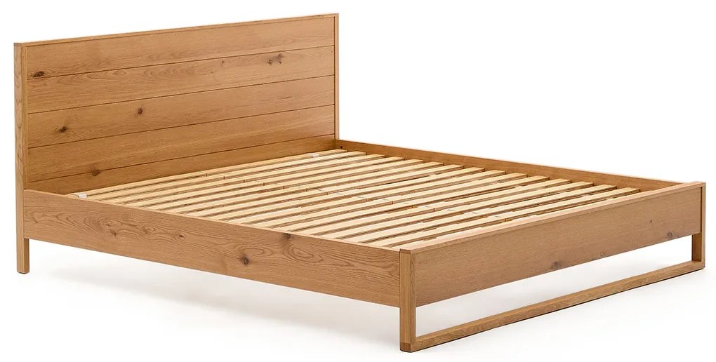 Kave Home Alguema Eiken Bedframe Modern 180 Cm