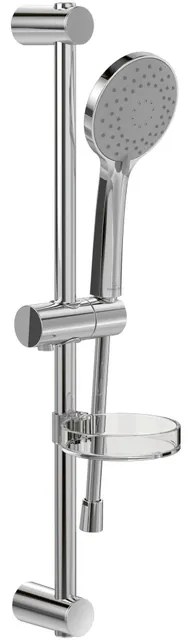 Villeroy & Boch Universal Showers Glijstangset met drie functies voor wandmontage - chroom TVS10900400061