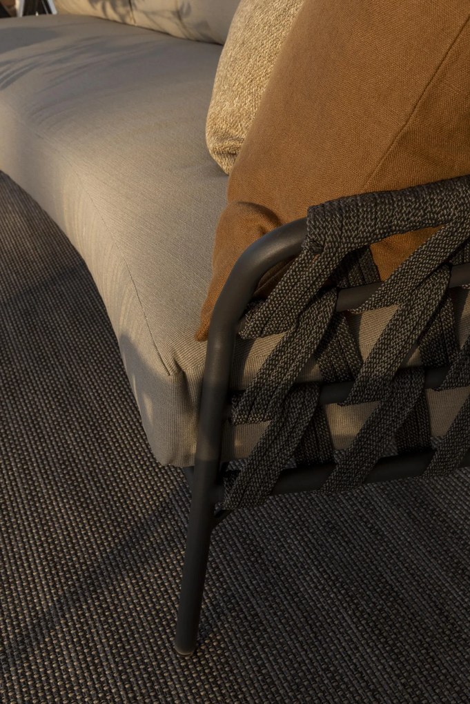 Taste by 4 Seasons Albareto loungeset SALE Loungeset   antraciet weerbestendig