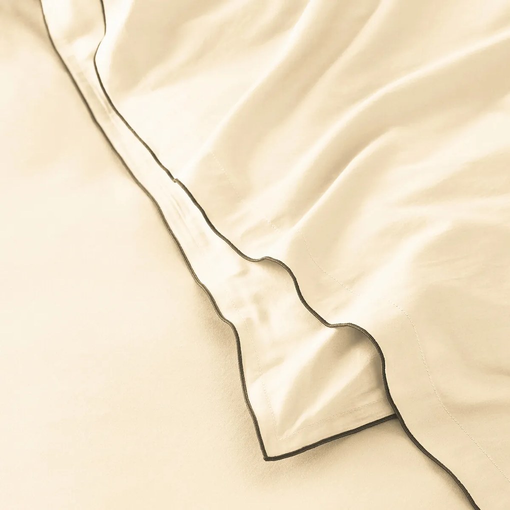 Dekbedovertrek van gewassen katoensatijn, 118 draden, Victor uni