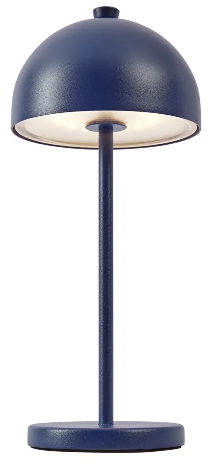 Buitenlamp met dimmer Tafellamp met dimmer blauw incl. LED IP54 oplaadbaar met laadstation - Squirrel Modern IP54 Buitenverlichting rond Lamp