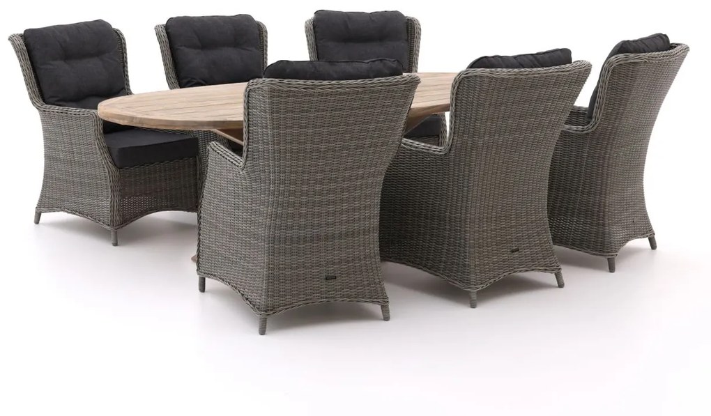 + 15% kassakorting | Diningset Intenso  | 6 personen | Tuinset teakhout | 7-delig | 240x120cm | Kees Smit Tuinmeubelen