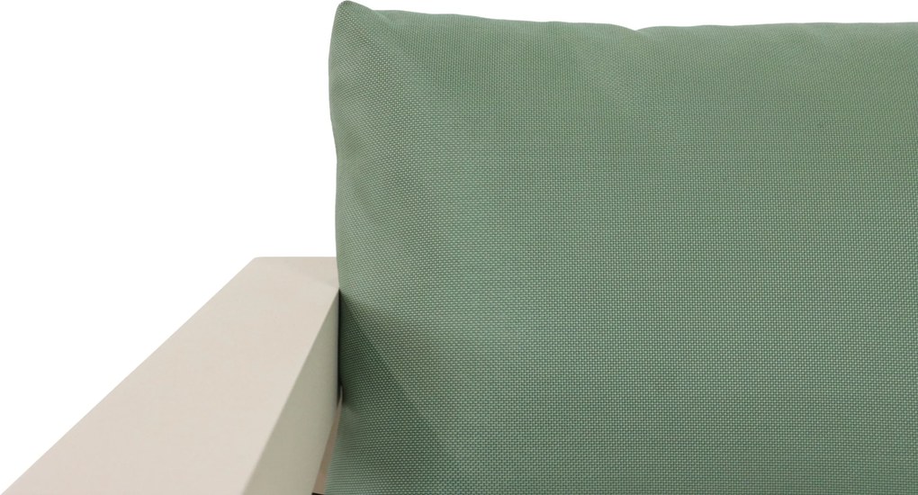 Hoek loungeset 6 personen Aluminium Taupe Lifestyle Garden Furniture Luca