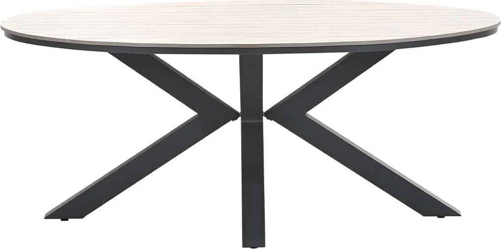 Garden Impressions Tulli tuintafel 180x115 cm - light teak look