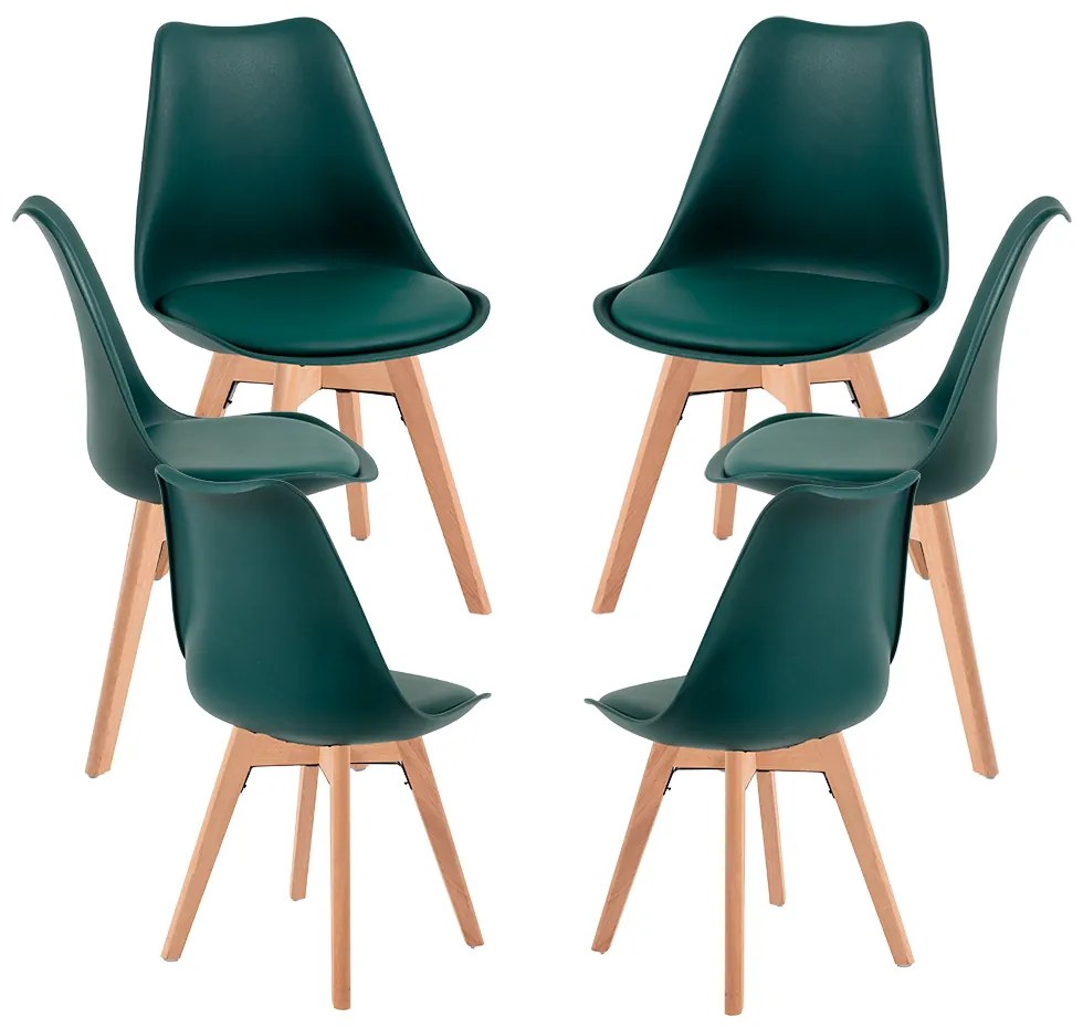 Set 6 Synk Basic Stoelen
