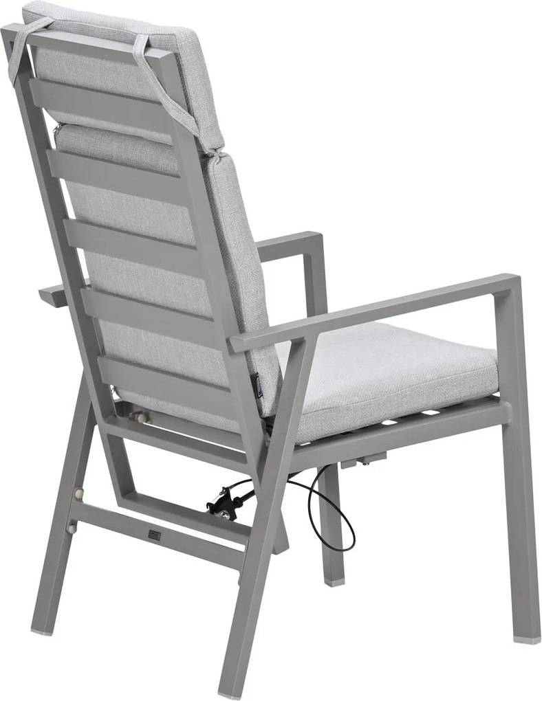 Garden Impressions Kasper tuinstoel verstelbaar - taupe