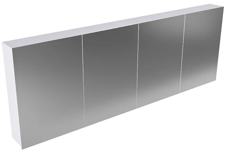 Mondiaz Cubb spiegelkast 200x70x16cm cale met 4 deuren