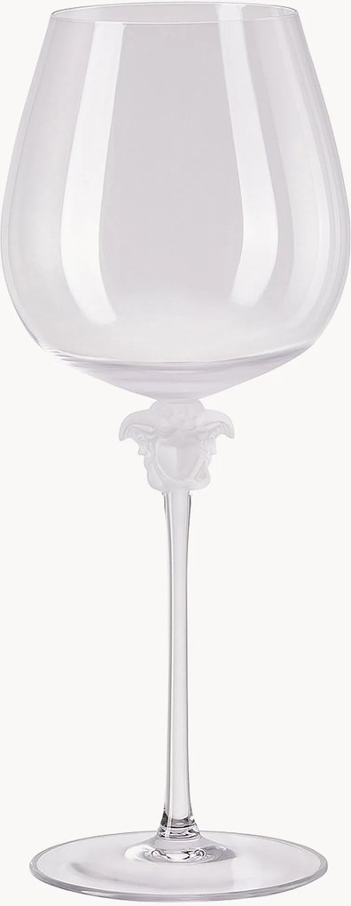 Kristallen rode wijnglas Medusa Lumière