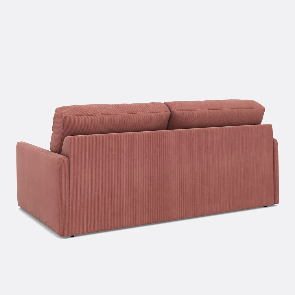 Slaapbank van fijn ribfluweel, Premium HR, Marta