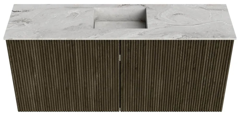Mondiaz Joya DLux 90cm toiletmeubel shadow met wastafel faye midden 1 kraangat glace