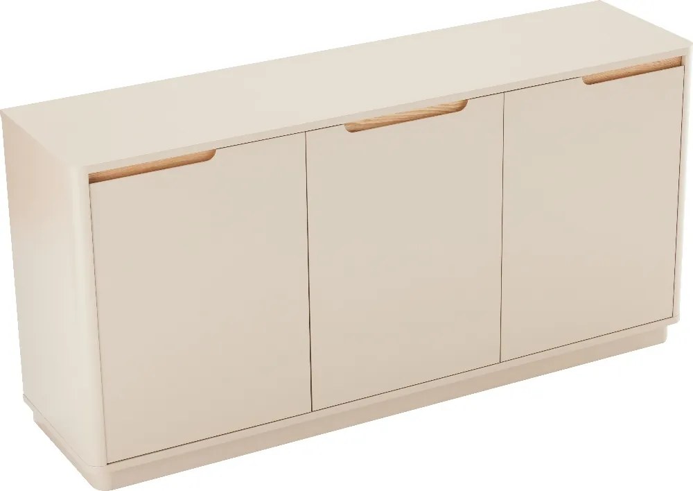 Mat Dressoir Grijsbeige 152 Cm - 152x40x75cm.
