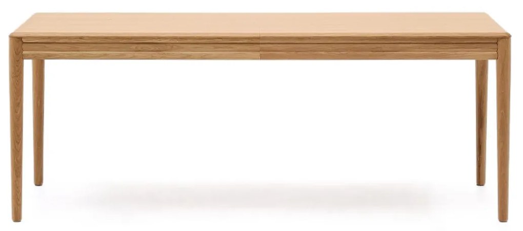 Kave Home Lenon Uitschuifbare Eettafel Eikenhout 200x280 Cm