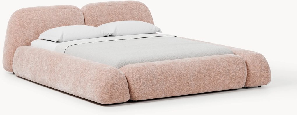 Gestoffeerd bed Wolke met opbergruimte