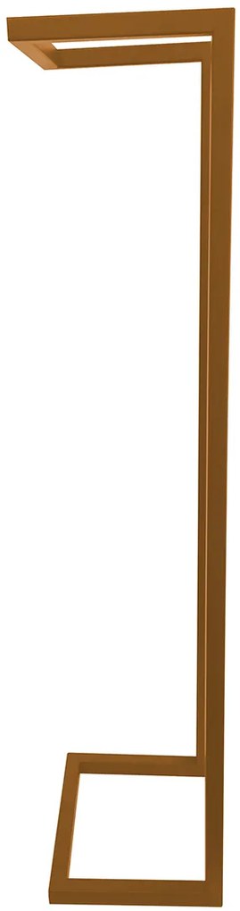 Mueller Bronzo handdoekrek industrieel 95x25x20cm brons koper geborsteld