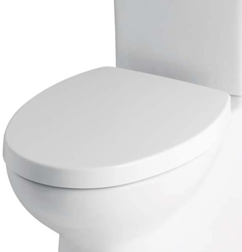 Eastbrook Crowthorne softclose toiletzitting wit glans