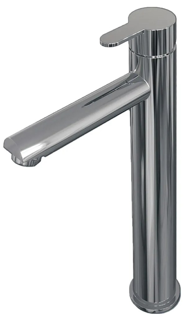 Brauer Chrome Edition ColdStart verhoogde wastafelkraan energy-saving model D chroom