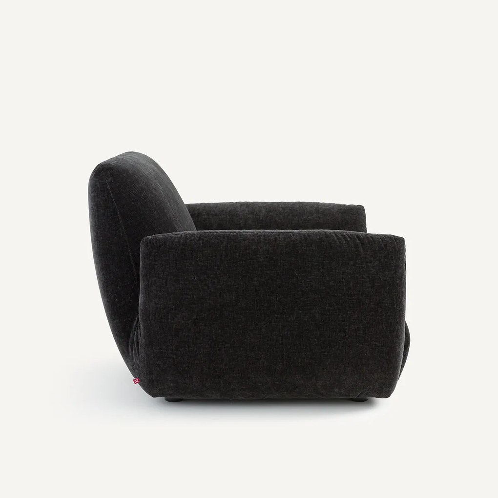 Fluwelen chenille fauteuil, Spogano