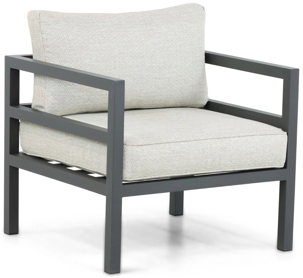 Tuinstoel Aluminium Grijs-antraciet Lifestyle Garden Furniture Rodenzo