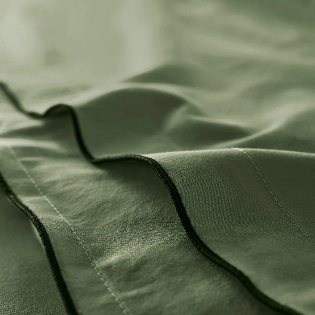 Dekbedovertrek van gewassen katoensatijn, 118 draden, Victor uni