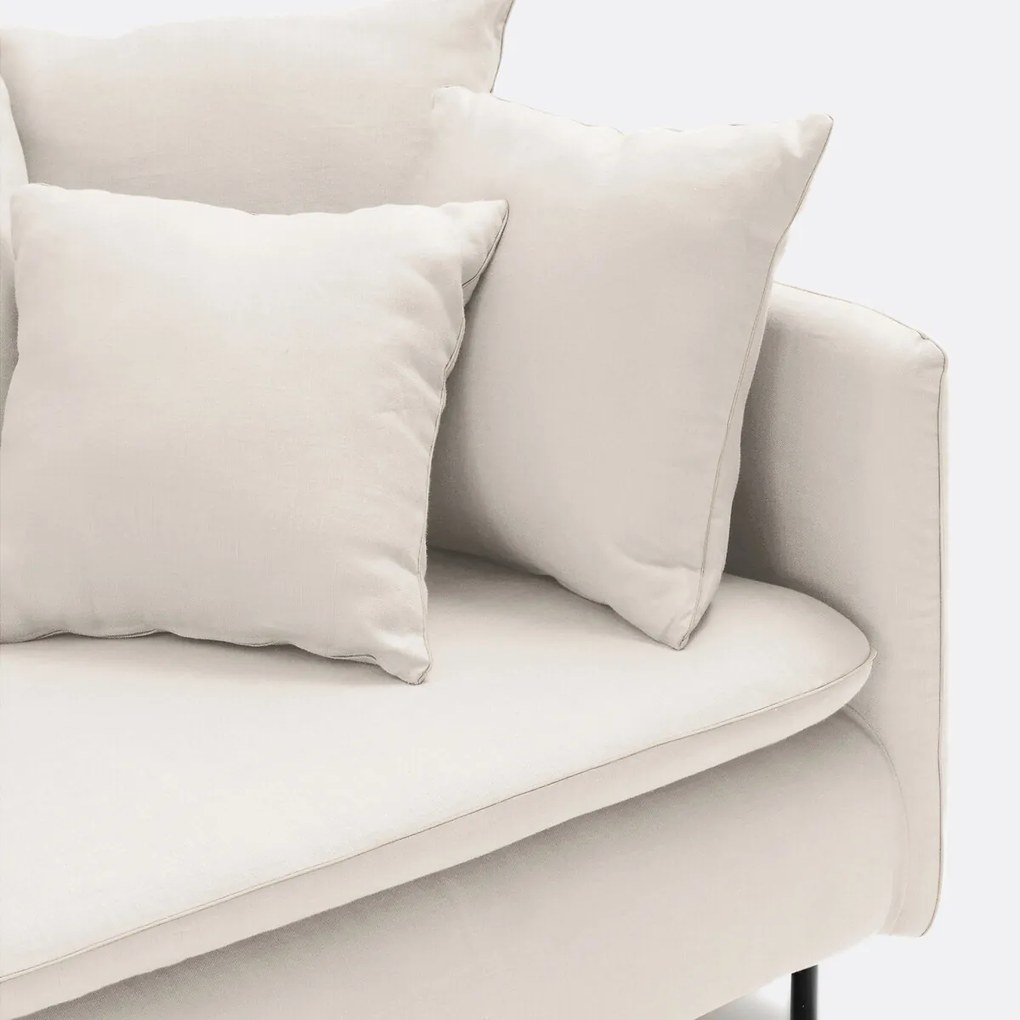 Linnen en viscose bank, 3- of 5-zits, Ivete