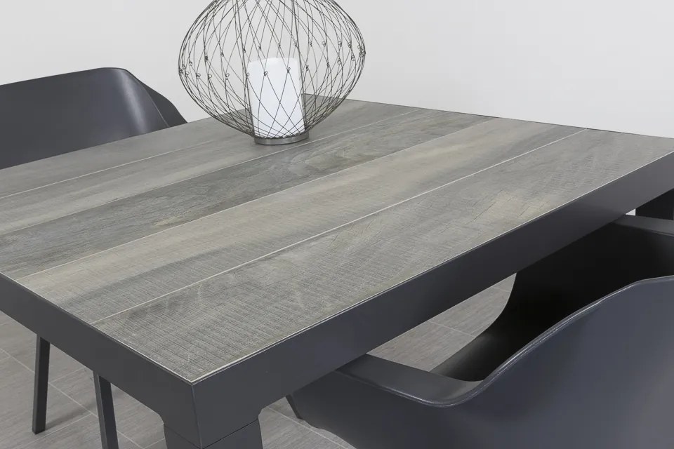 Sophie Element/Kings 2-persoons 100x100 cm. dining tuinset - Antraciet