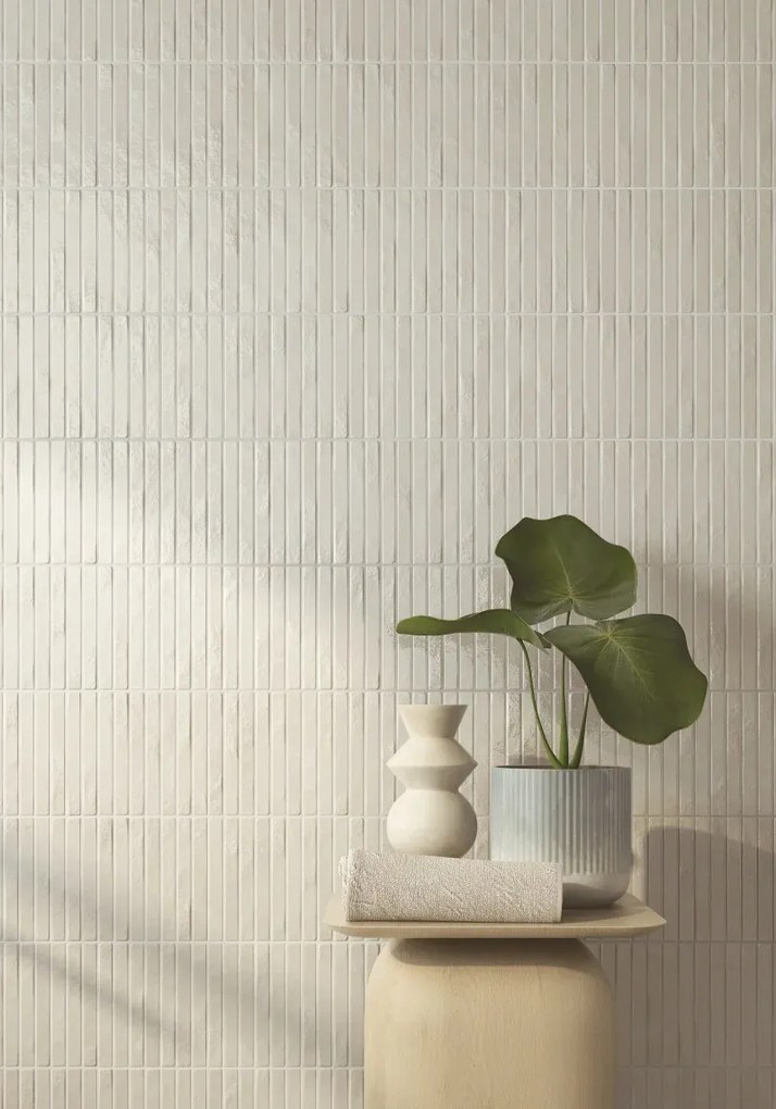 Jabo Pencil Kromo Bone mozaïektegel 35x35cm