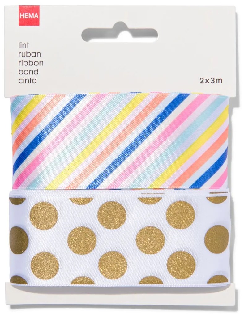 HEMA Sierlint - Satijn - 2 Stuks