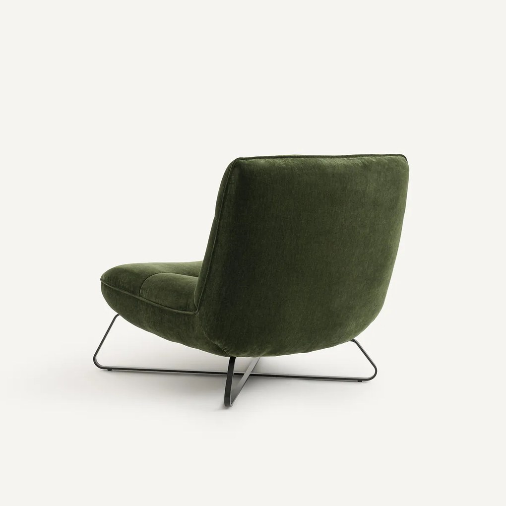 Fluwelen fauteuil, HELMA