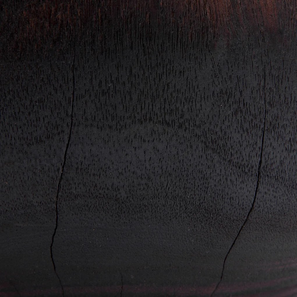 Schaal in gebrand mahoniehout, Nyesi