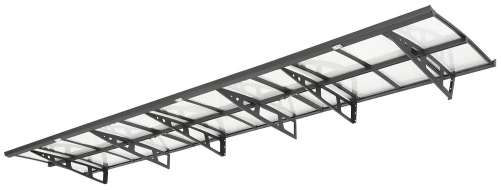 Deurluifel Kassel 100 x 450 cm CoverTech antraciet