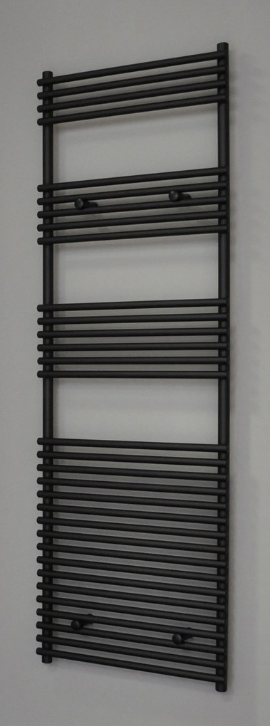 Sanicare design radiator Tube-On-Tube 180 x 60 cm. mat zwart