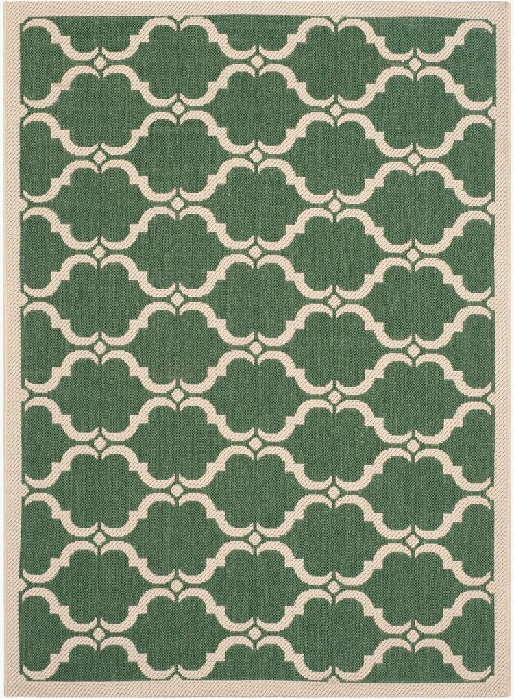 In- & outdoor laagpolig vloerkleed Lugano