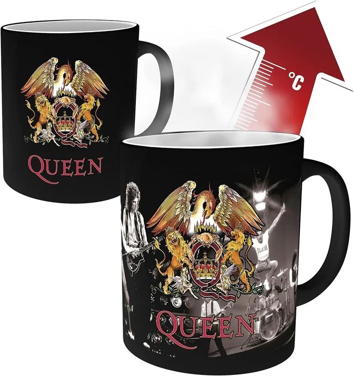 Warmteverandering Mok Queen - Crest (Bravado)