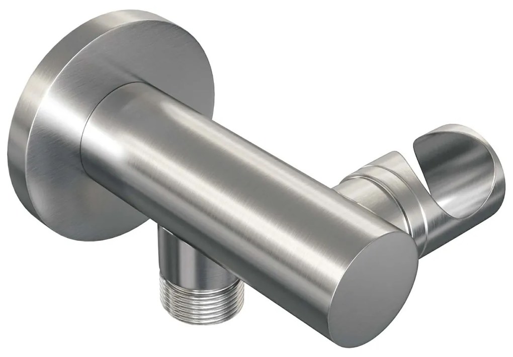 Brauer Brushed Edition complete inbouw regendouche met staafhanddouche, rechte wandarm en hoofddouche 30cm set 26 RVS geborsteld PVD