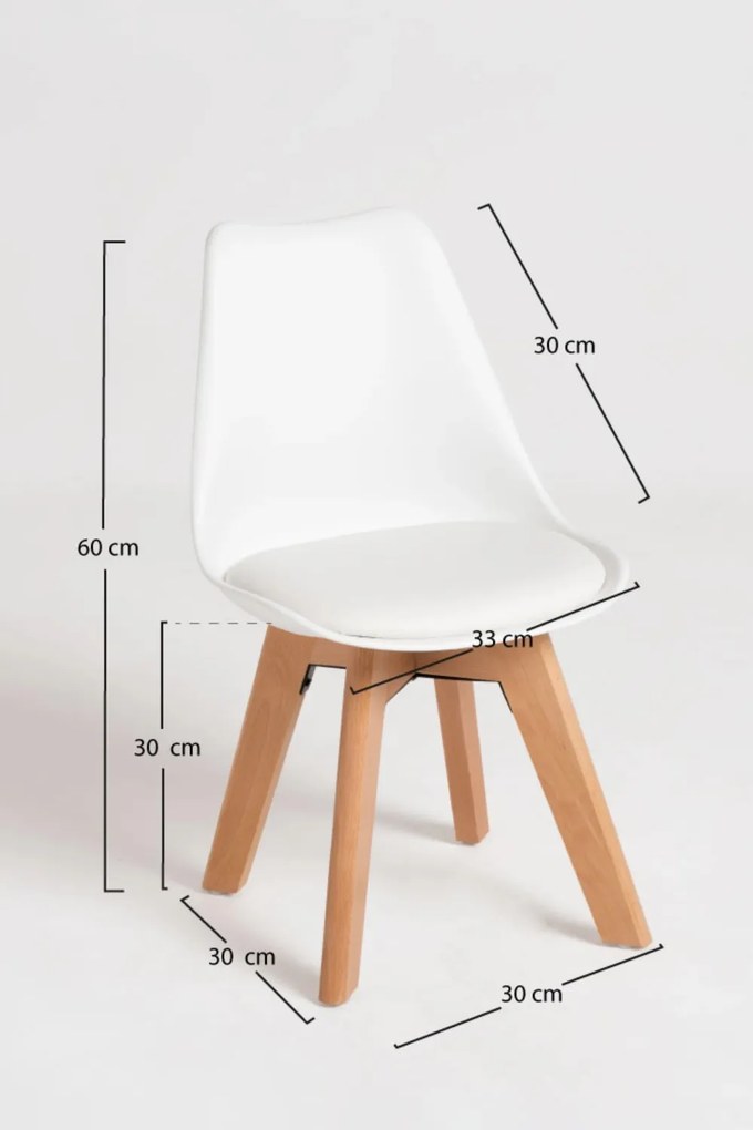 Set 4 Synk Kid Stoelen (Kinderen)