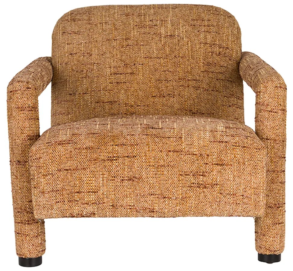Dutchbone Kent Grof Geweven Fauteuil Ochre