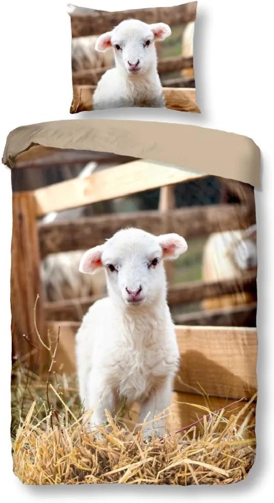 Kinderdekbedovertrek 6171-P Lamb