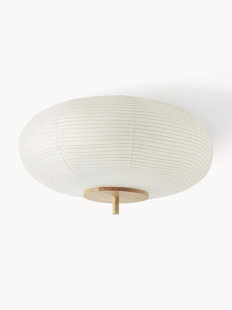 Rijstepapieren designplafondlamp Misaki