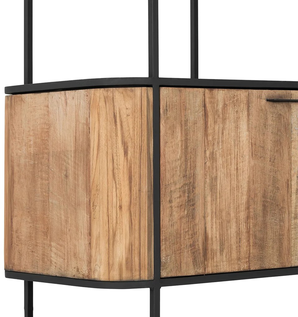 DTP Home Soho Stellingkast Teak En Mortex - 110x45x210cm.