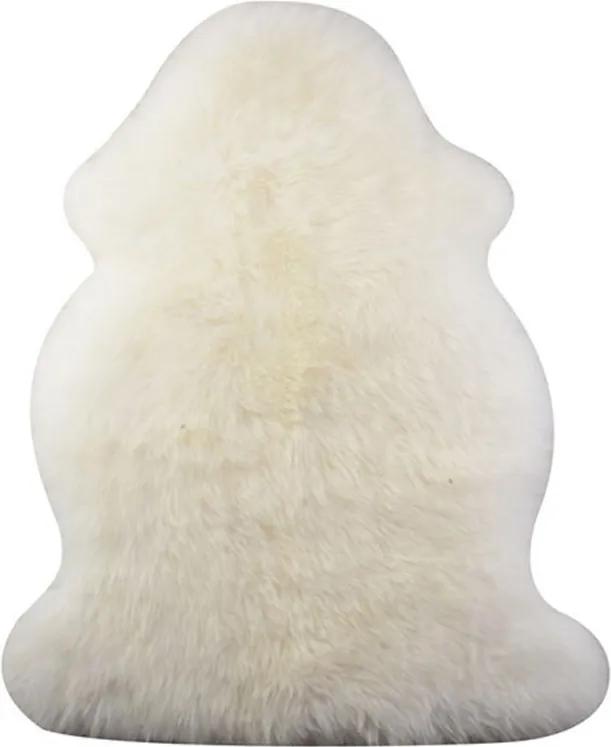 Lisomme Schapenvacht Dolly - 50 x 85 cm - Wit - wit schapenvacht - loungestoel - bank - schapenwol